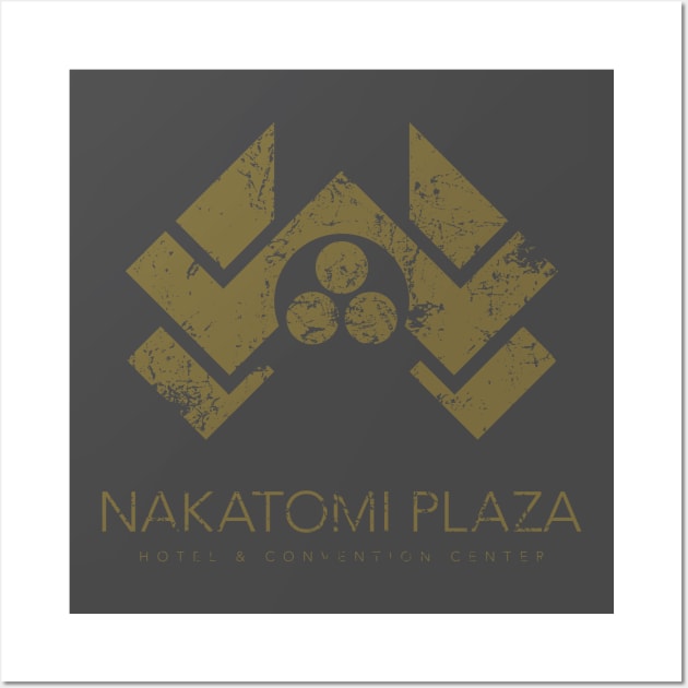 Die Hard – Nakatomi Plaza Logo Wall Art by GraphicGibbon